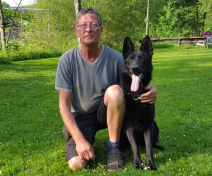Peter Holschbach<br>
mit Moon vom Silvano SG BH AD IPO3
<p>
und Bonja vom Sonnenkönig<br> SchH3,FH1,FH2 </p>