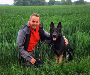 Marcus Wagener <br>mit Tyson vom Fluchtweg (BH)